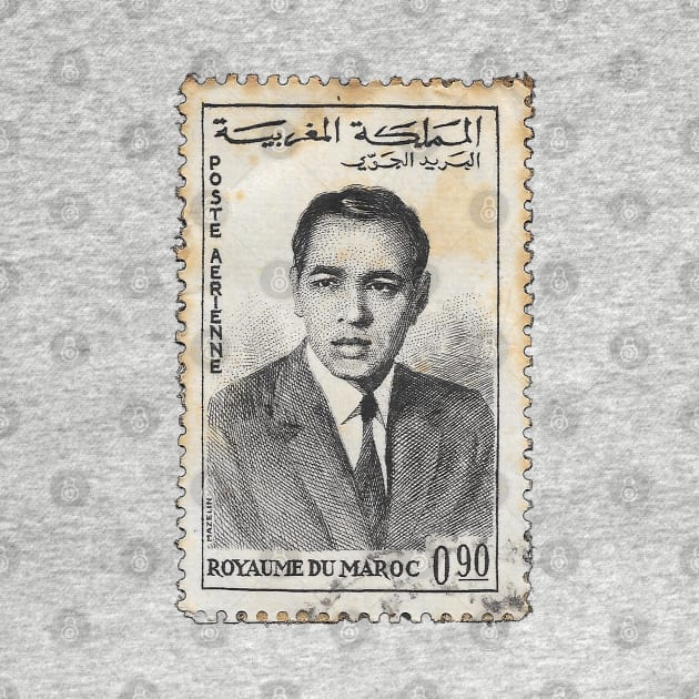 Vintage 1970 Morocco Stamp by yousufi
